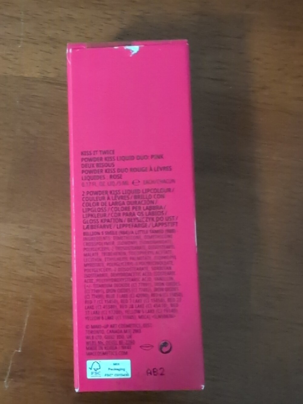MAC Cosmetics Powder Kiss Liquid Duo - Pink - Picture 3 of 4